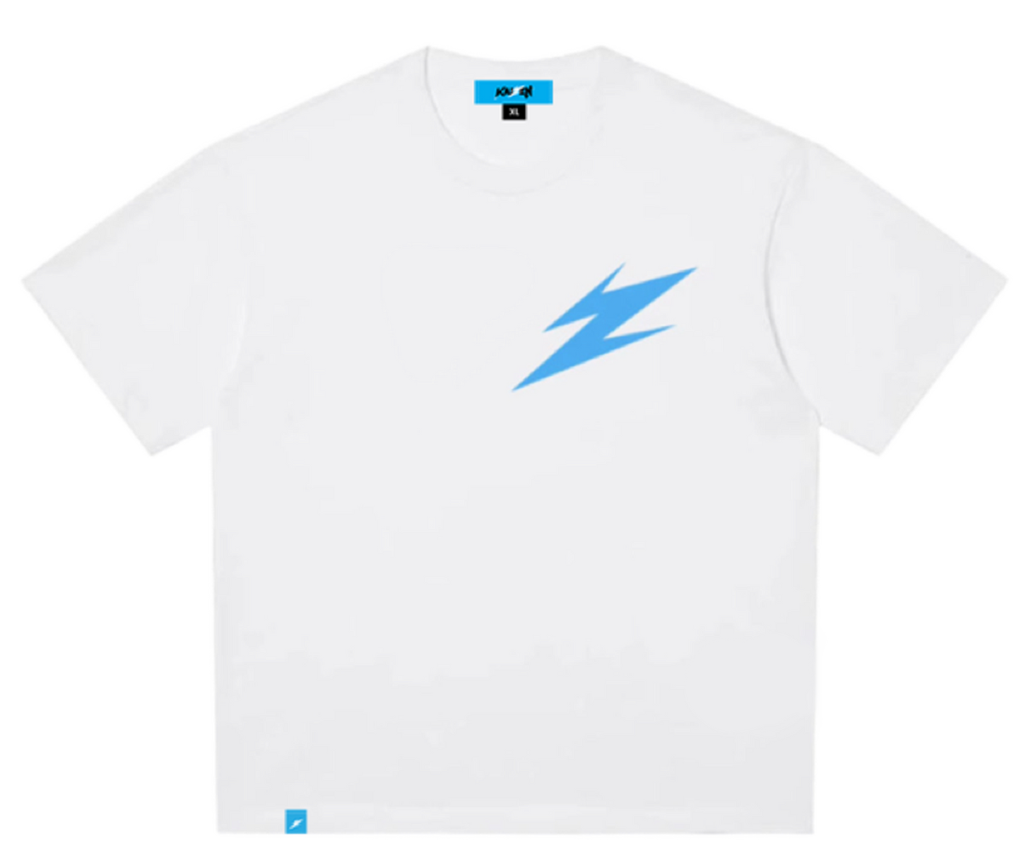 THE BOLT TEE [ WHITE / KZ BLUE ]