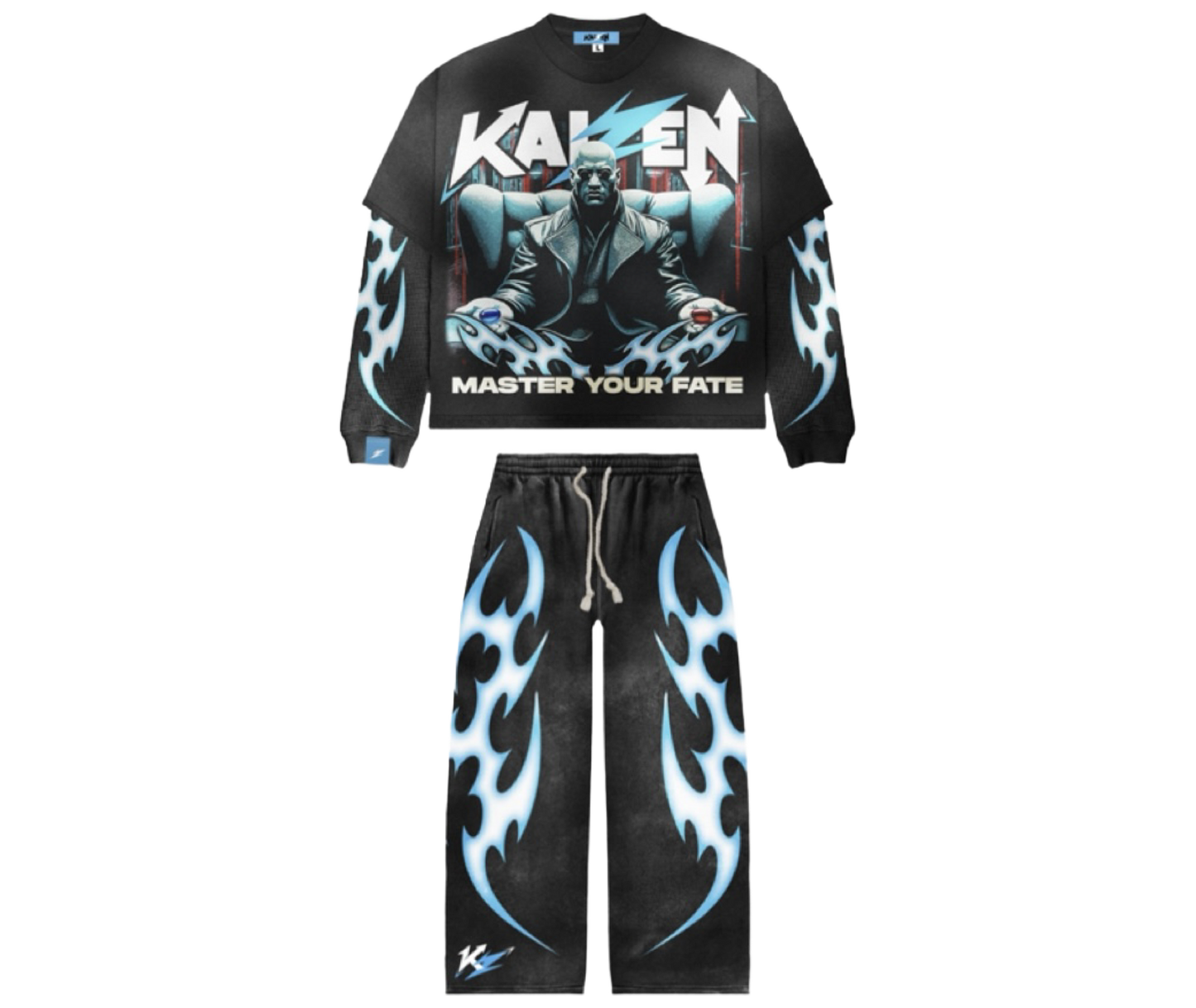 SHAPE YOUR DESTINY - FULL TRACKSUIT [ BLACK / TRIBAL SHADOW ]