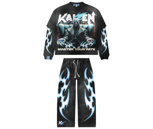 SHAPE YOUR DESTINY - FULL TRACKSUIT [ BLACK / TRIBAL SHADOW ]