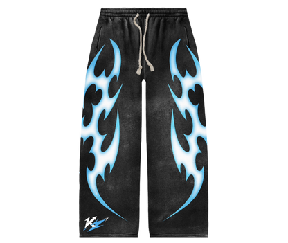 SHAPE YOUR DESTINY - SWEATPANTS [ BLACK / TRIBAL SHADOW ]
