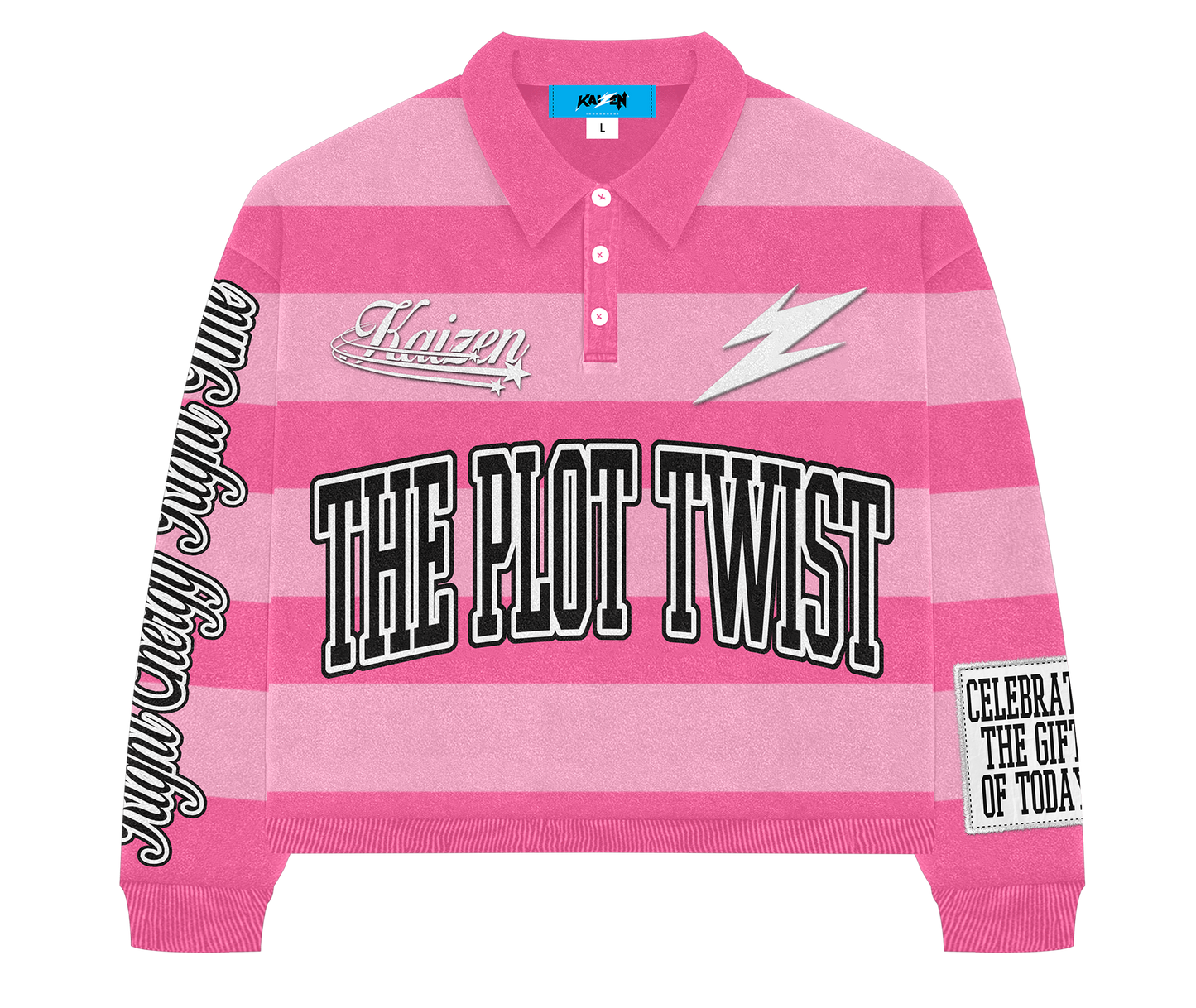 THE PLOT TWIST - RUGBY POLO [ VALENTINE SPECIAL ]